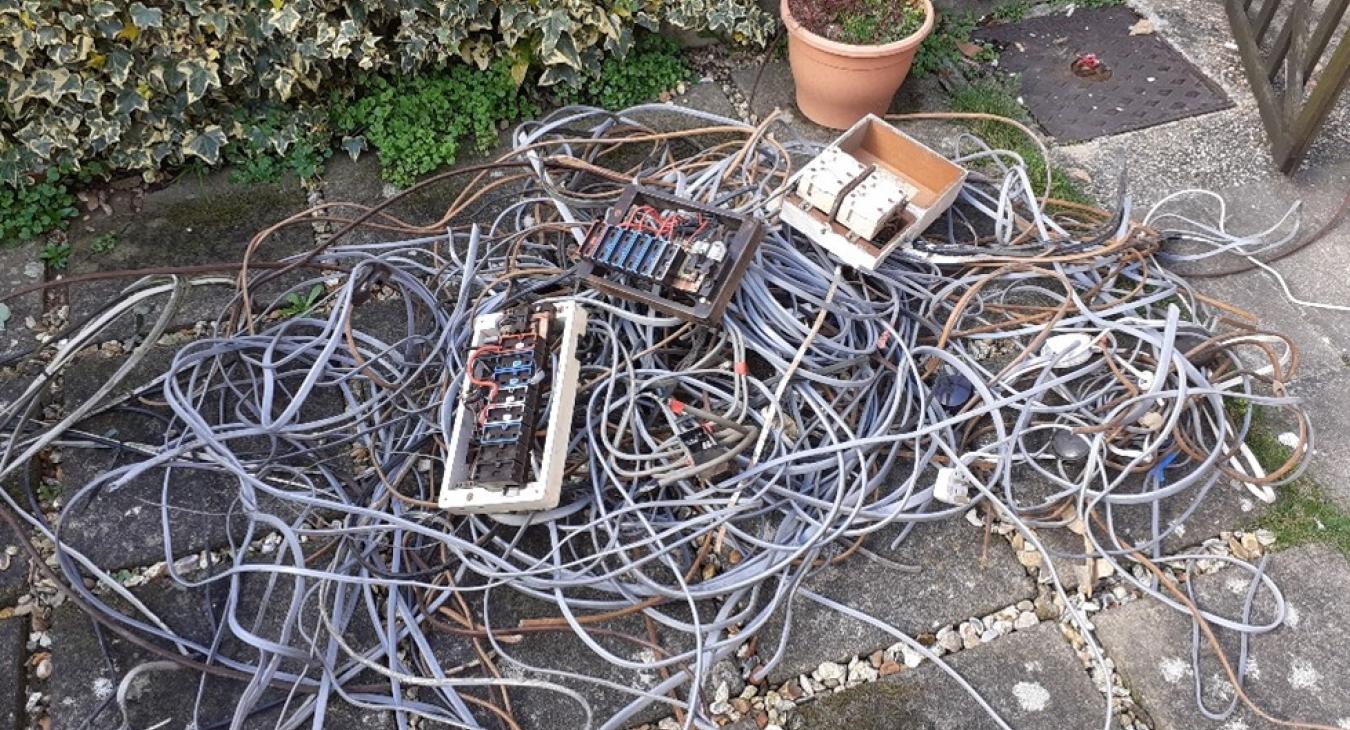 Full rewire in Yeovil